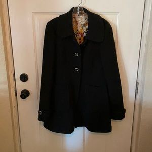 Tulle Pea Coat Size XL
